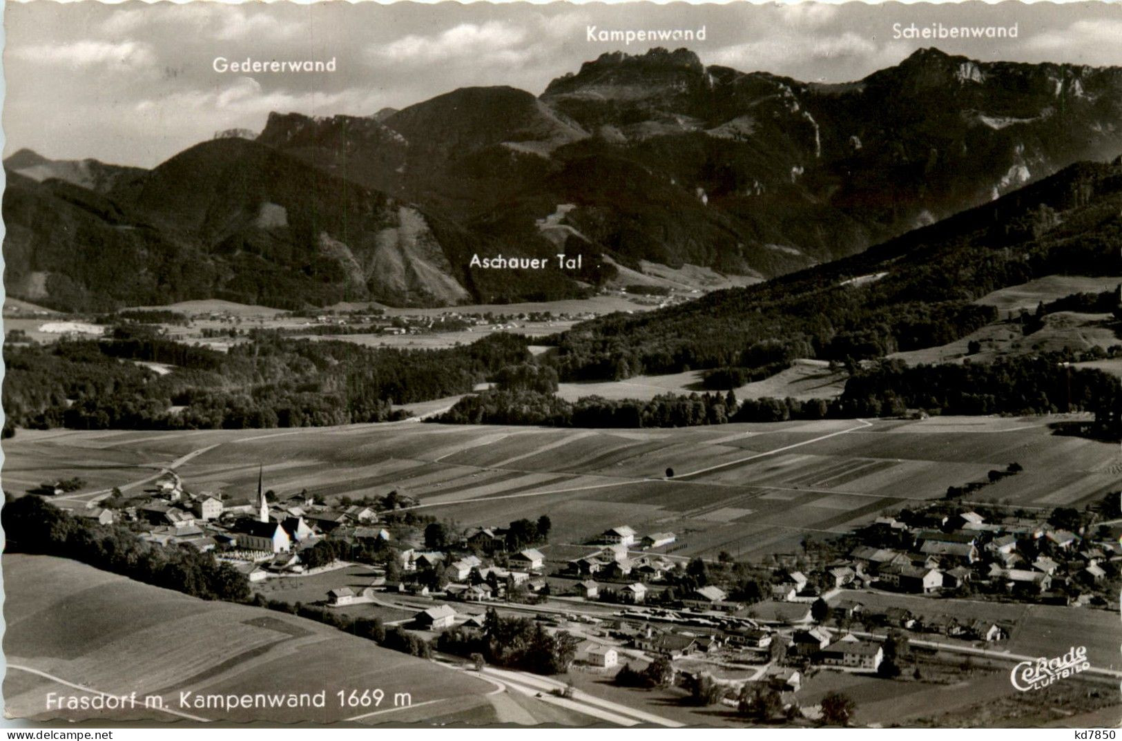 Oberbayern/ Div. Orte Und Umgebung - Frasorf M. Kampenwand - Rosenheim