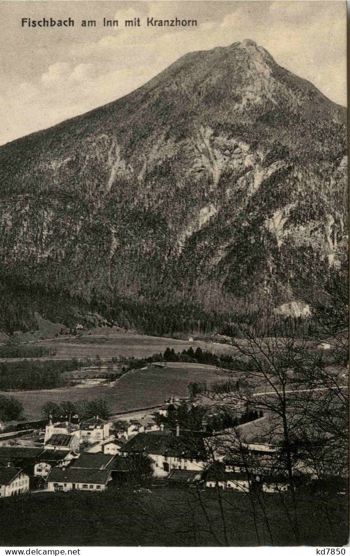 Oberbayern/ Div. Orte Und Umgebung - Fischbach Am Inn Mit Kranzhorn - Rosenheim