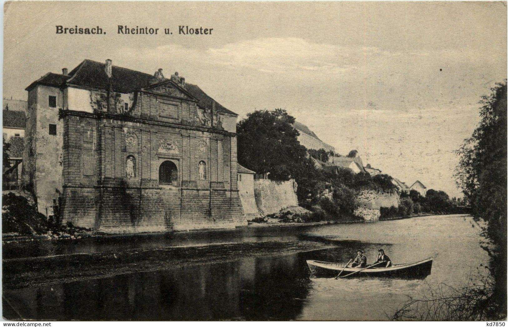 Ba-Wü/ Breisach - Rheintor Und Kloster - Breisach