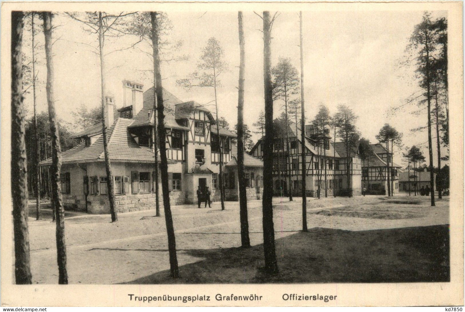 Bayern/Oberpfalz/Grafenwöhr - Truppenübungsplatz, Offizierslager - Grafenwoehr