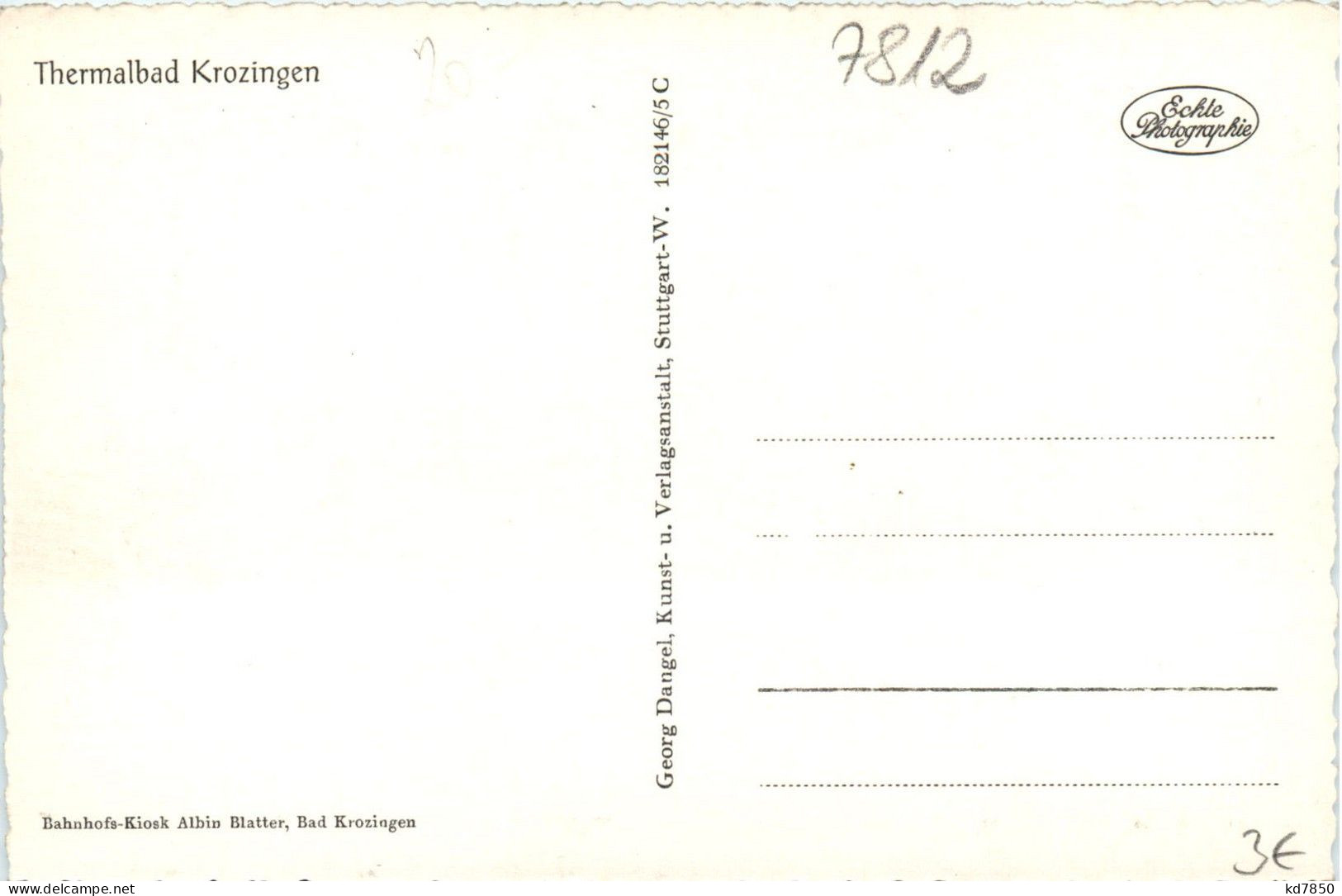 Schwarzwald, Freiburg I.B. Und Div.Orte Mit Umgebung - Bad Krozingen - Thermalkurort, - Bad Krozingen