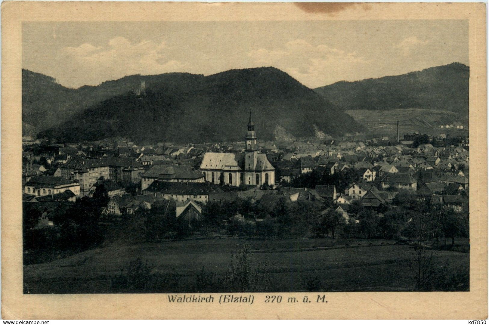 Schwarzwald, Freiburg I.B. Und Div.Orte Mit Umgebung - Waldkirch - Waldkirch