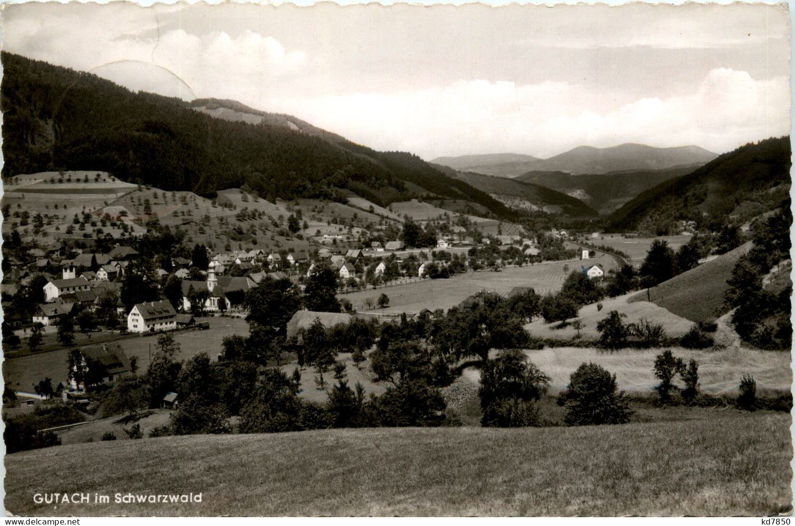 Schwarzwald, Freiburg I.B. Und Div.Orte Mit Umgebung - Luftkurort Gutach - Gutach (Breisgau)