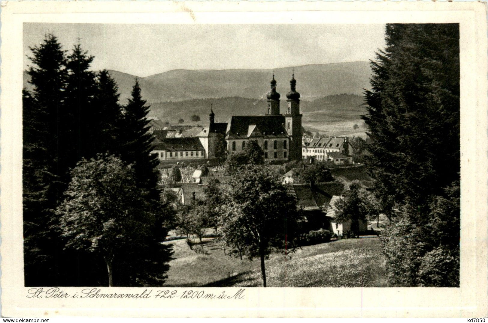 Schwarzwald, Freiburg I.B. Und Div.Orte Mit Umgebung - St.Peter, - St. Peter