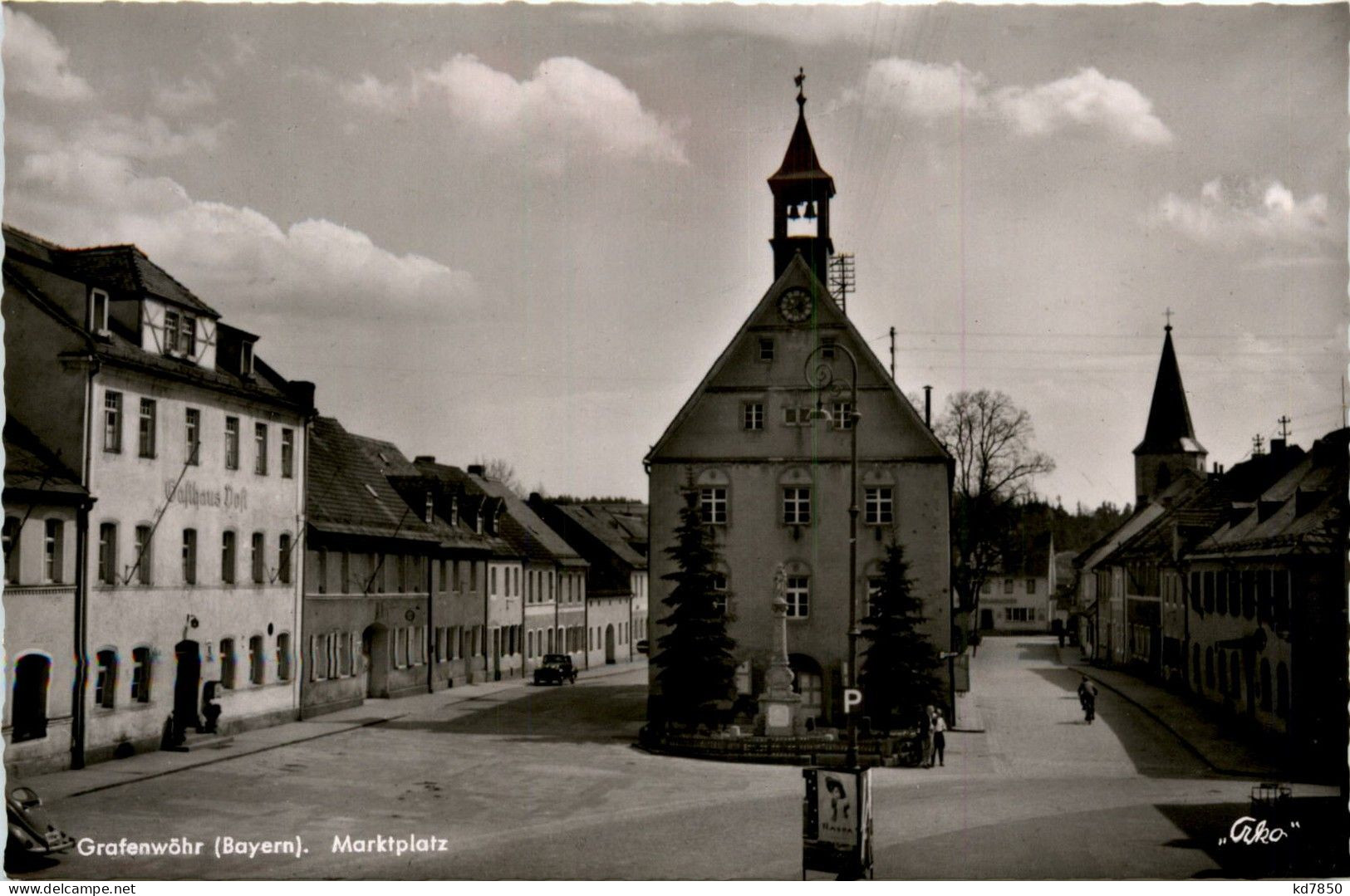 Bayern/Oberpfalz/div.Orte Und Umgebung - Grafenwöhr, Marktplatz - Grafenwöhr