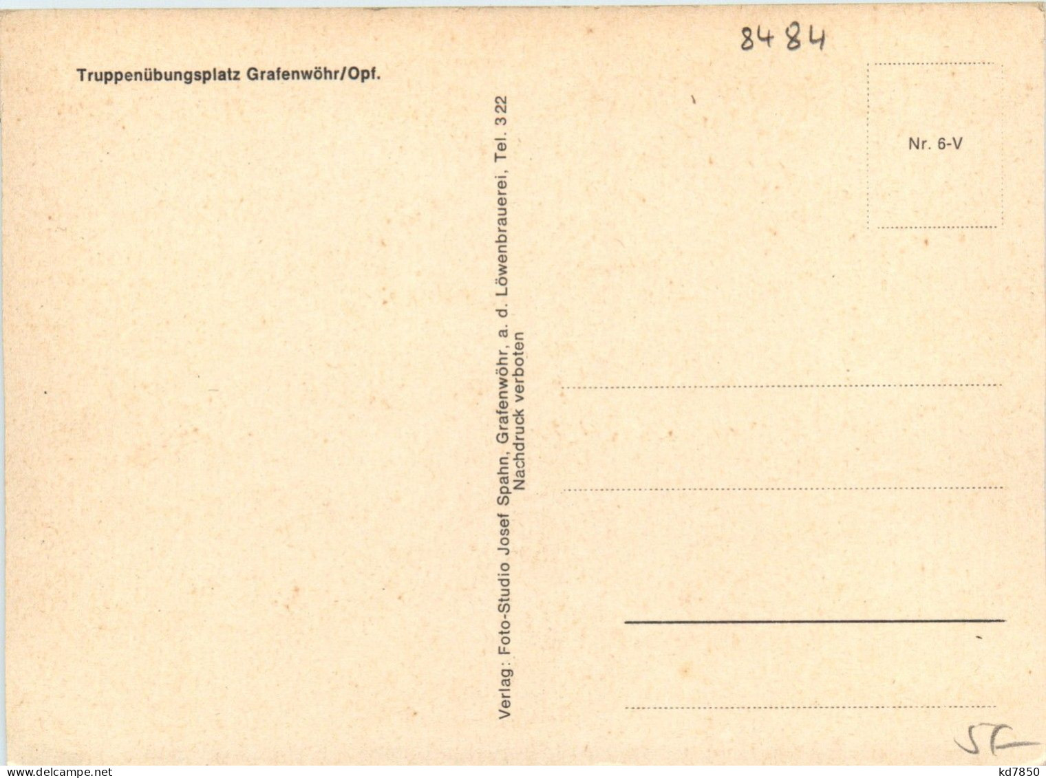 Oberpfalz/Bayern, Div.Orte - Grafenwöhr, Tuppenübungsplatz, - Grafenwoehr