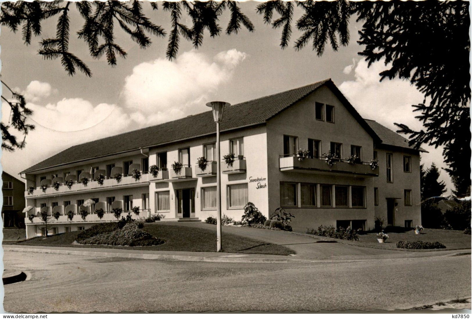 Ba-Wü/Bad Krozingen - Schwarzwald-Sanatorium Kurort Bad Krozingen, Sanatorium Siloah - Bad Krozingen