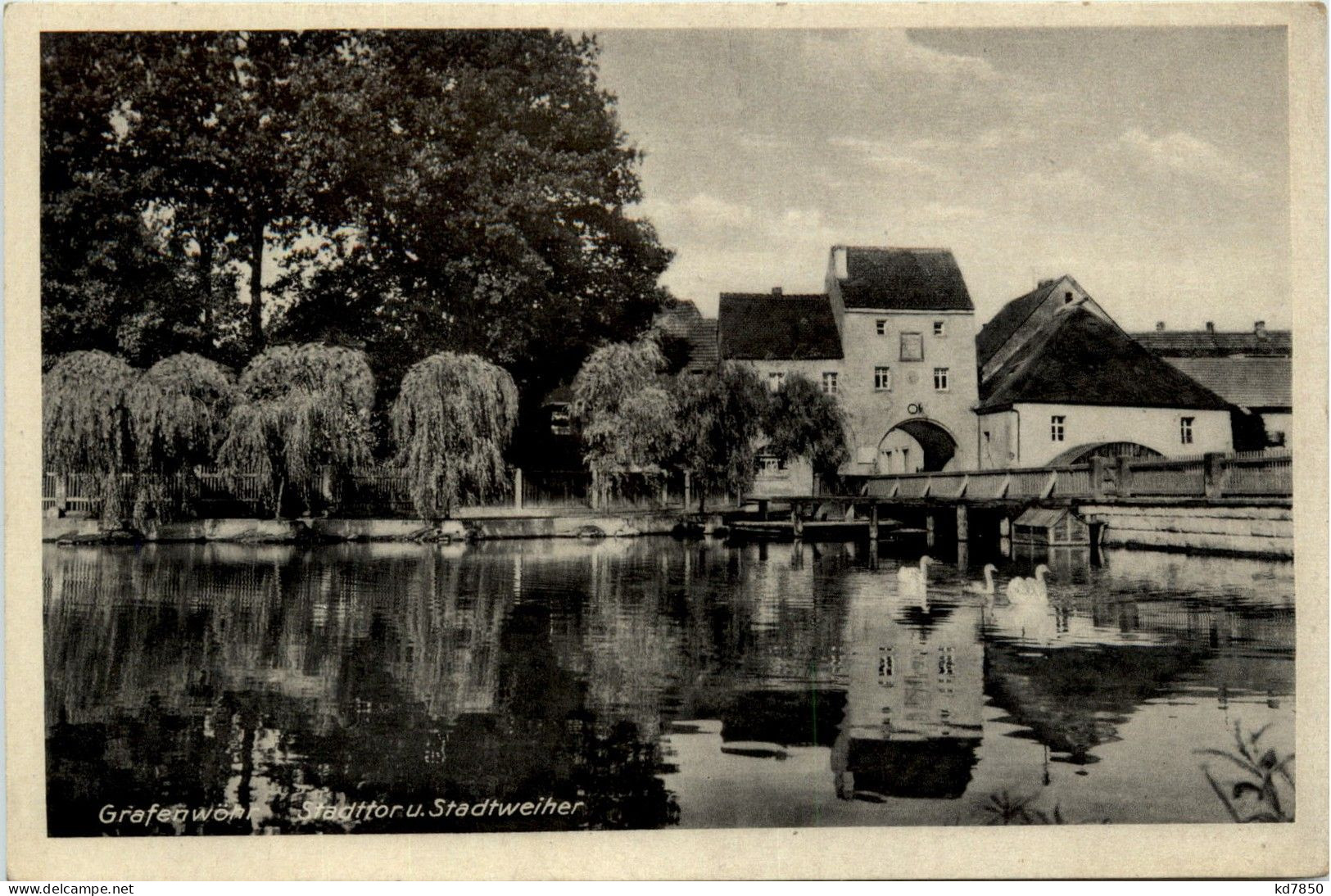 Bayern/Oberpfalz/div.Orte Und Umgebung - Grafenwöhr, Stadttor Und Stadtweiher - Grafenwöhr