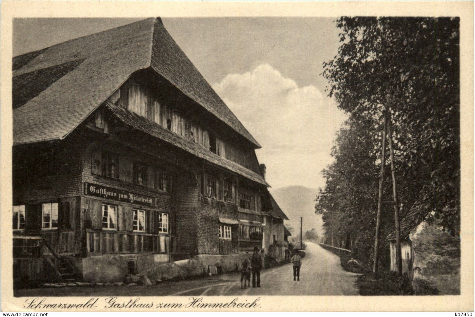 Ba-Wü/Schwarzwald/Breisgau/div. Orte Und Umgebung - Gasthaus Zum Himmelreich, Schwarzwald - Höllental