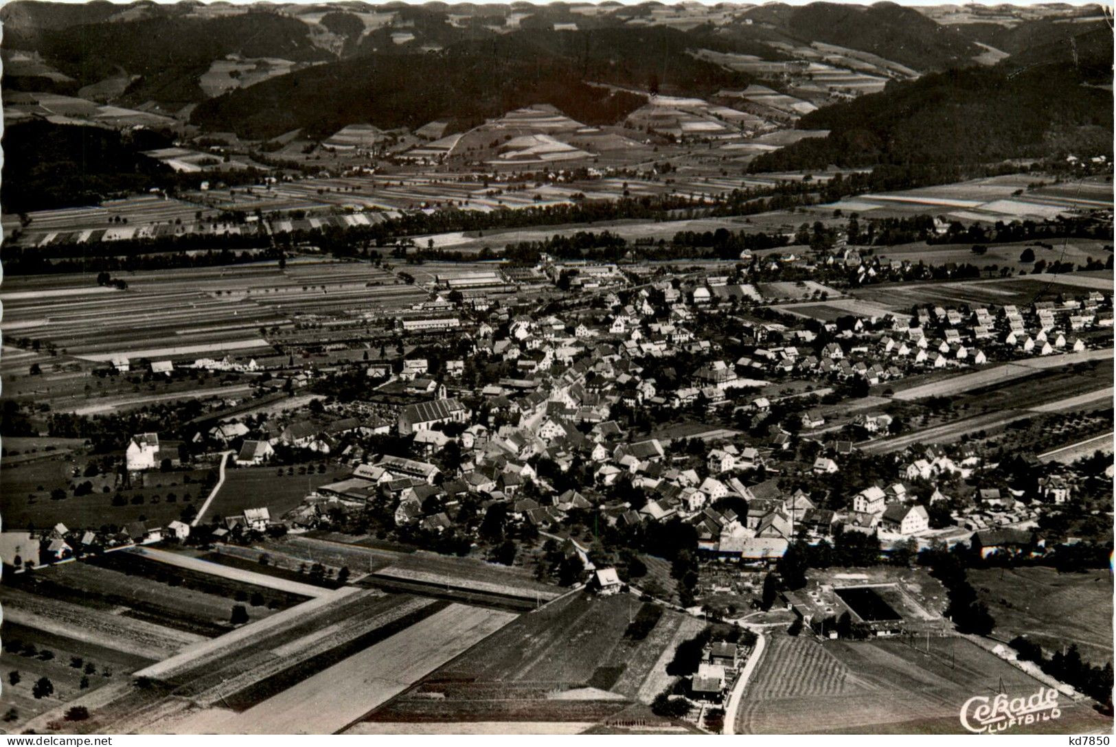 Schwarzwald, Freiburg I.B. Und Div.Orte Mit Umgebung - Kirchzarten - Luftaufnahme - Kirchzarten