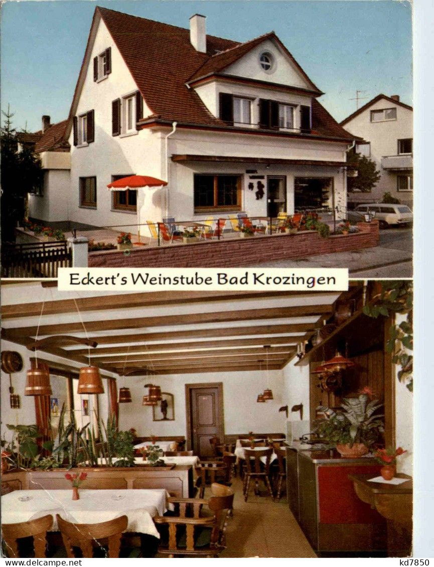 Schwarzwald, Freiburg I.B. Und Div.Orte Mit Umgebung - Bad Krozingen - Thermalkurort, Eckerts Weinstube - Bad Krozingen