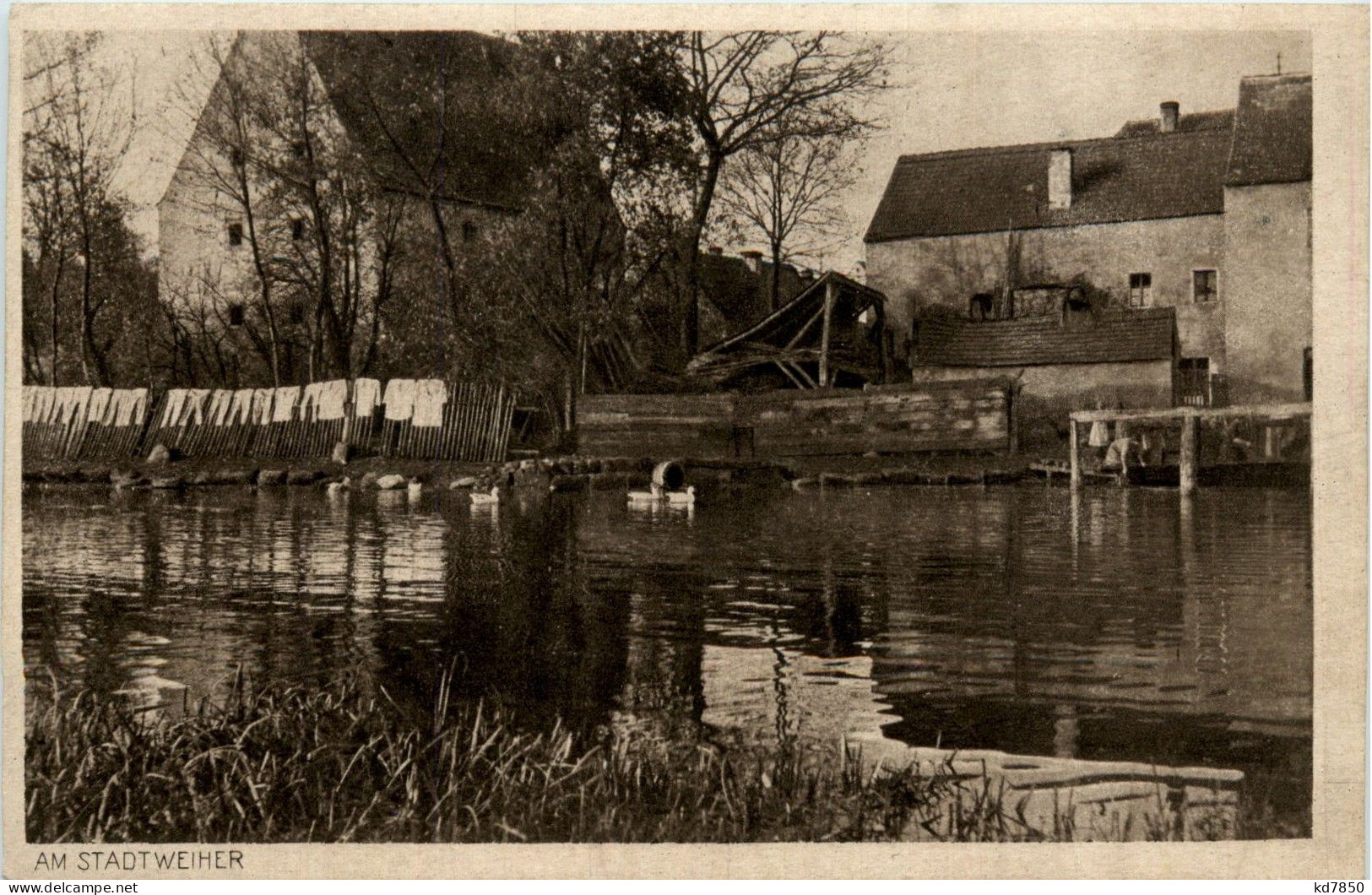 Bayern/Oberpfalz/Grafenwöhr - Am Stadtweiher - Grafenwöhr