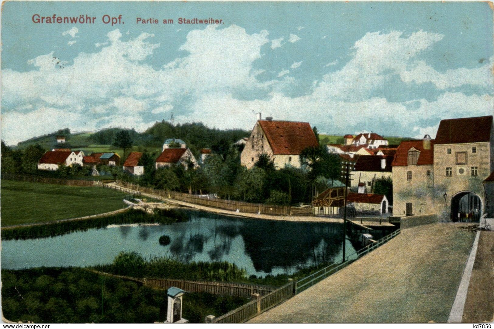 Bayern/Oberpfalz/Grafenwöhr - Partie Am Stadtweiher - Grafenwoehr