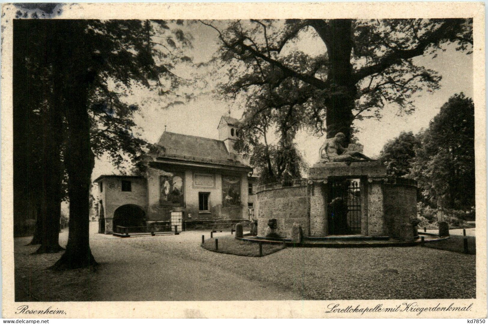 Bayern/Rosenheim - Lorettokapelle Mit Kriegerdenkmal - Rosenheim