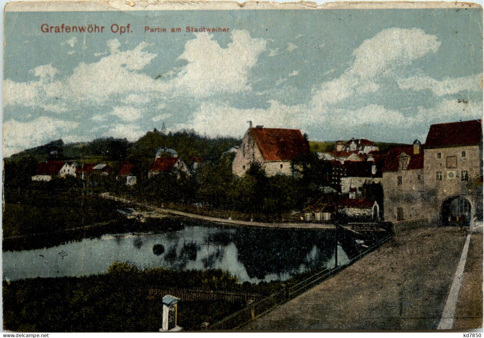 Bayern/Oberpfalz/Grafenwöhr - Partie Am Stadtweiher - Grafenwoehr