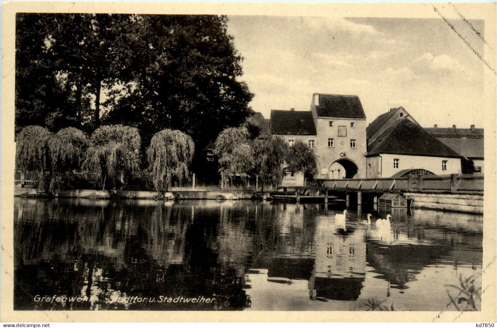 Bayern/Oberpfalz/div.Orte Und Umgebung - Grafenwöhr, Stadttor Und Stadtweiher - Grafenwöhr