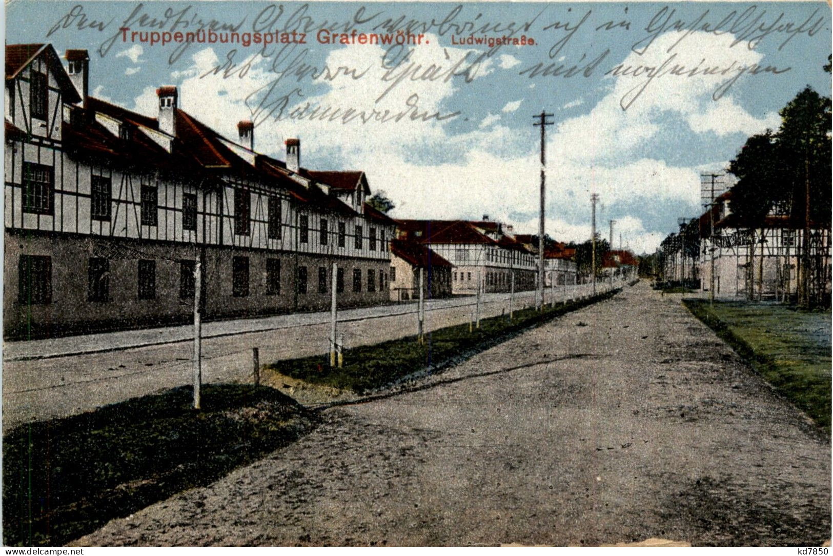 Bayern/Grafenwöhr - Truppenübungsplatz - Ludwigstrasse - Grafenwöhr