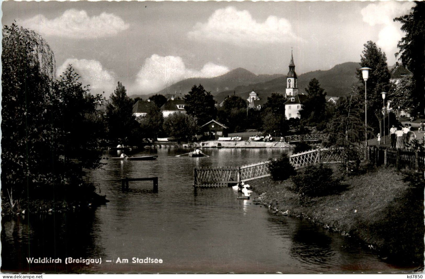 Ba-Wü/Schwarzwald/Freiburg/div.Orte Und Umgebung - Waldkirch, Am Stadtsee - Waldkirch