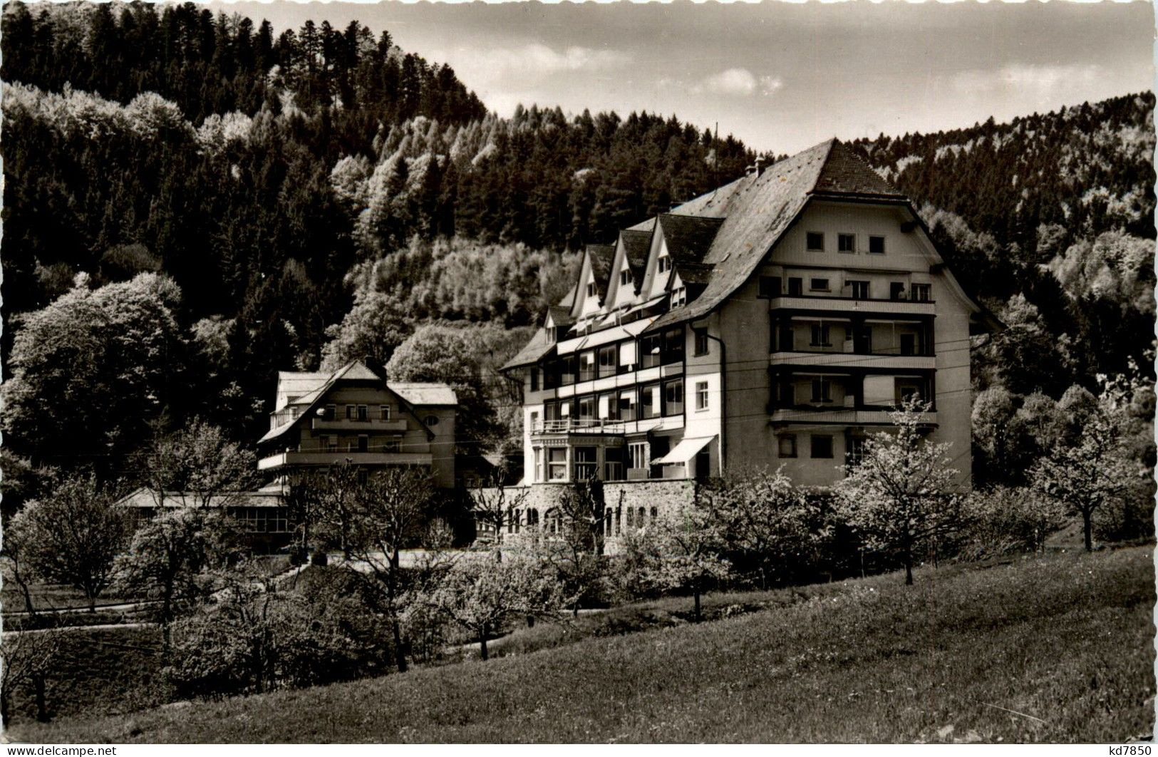 Ba-Wü/Schwarzwald/Freiburg/div.Orte Und Umgebung - Sanatorium Glotterbad, Oberglottertal - Glottertal