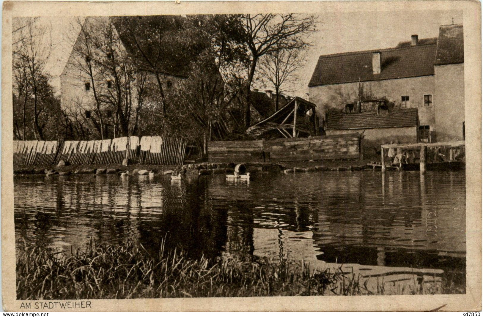 Bayern/Oberpfalz/Grafenwöhr - Am Stadtweiher - Grafenwöhr