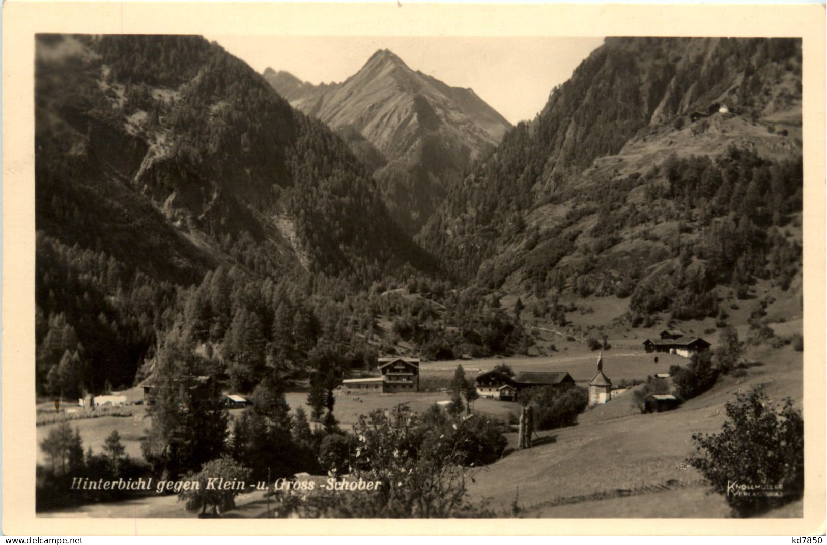 Osttirol, Hinterbichl Gegen Klein- Und Gross-Schober - Lienz