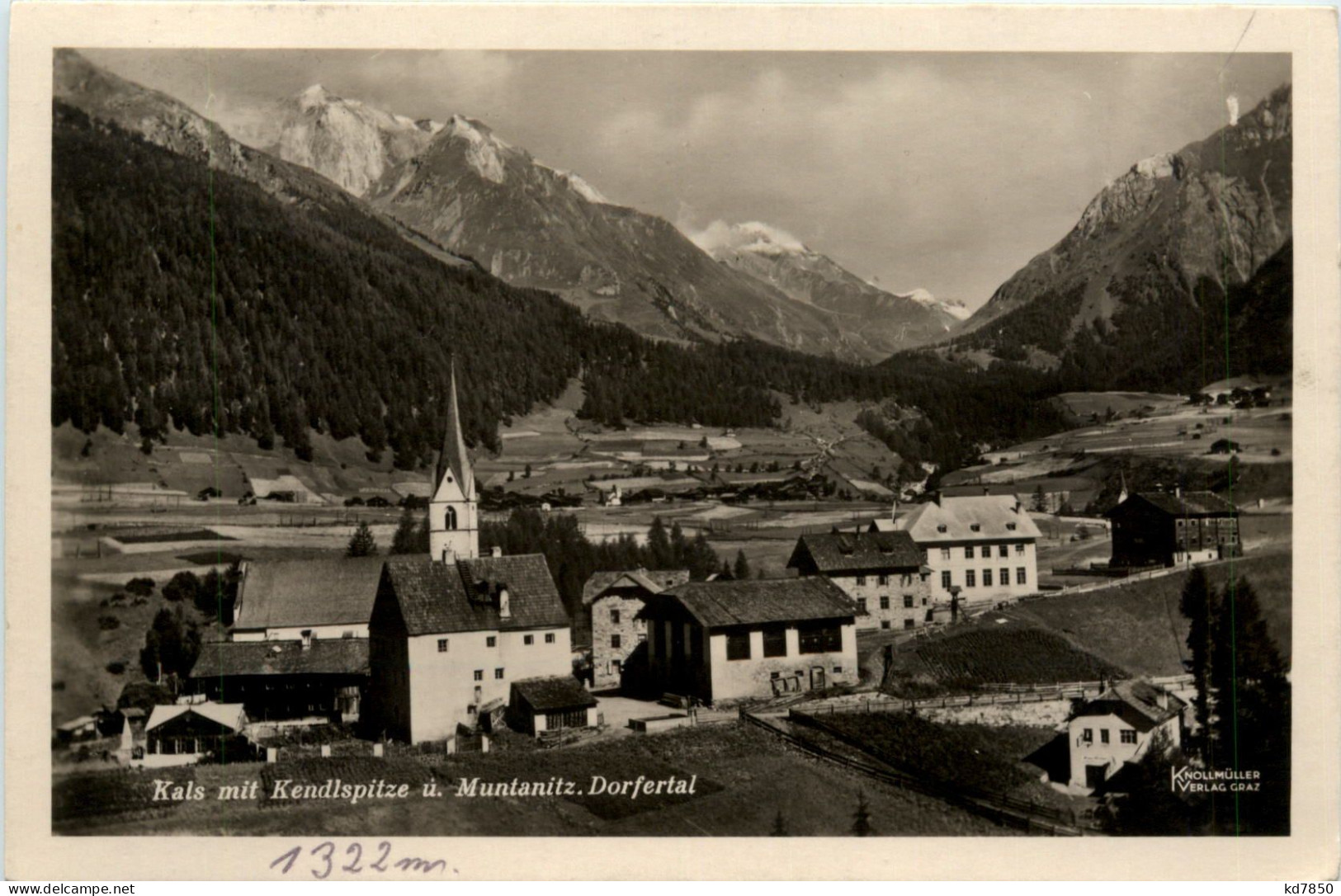 Osttirol, Kals Mit Kendlspitze Und Muntanitz - Lienz