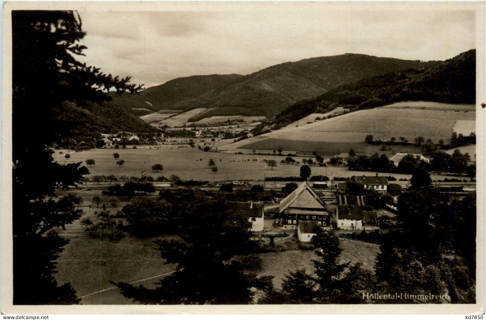 Ba-Wü/Schwarzwald/Breisgau/div. Orte Und Umgebung - Höllental, Himmelreich Gasthaus, Kirchzarten - Kirchzarten