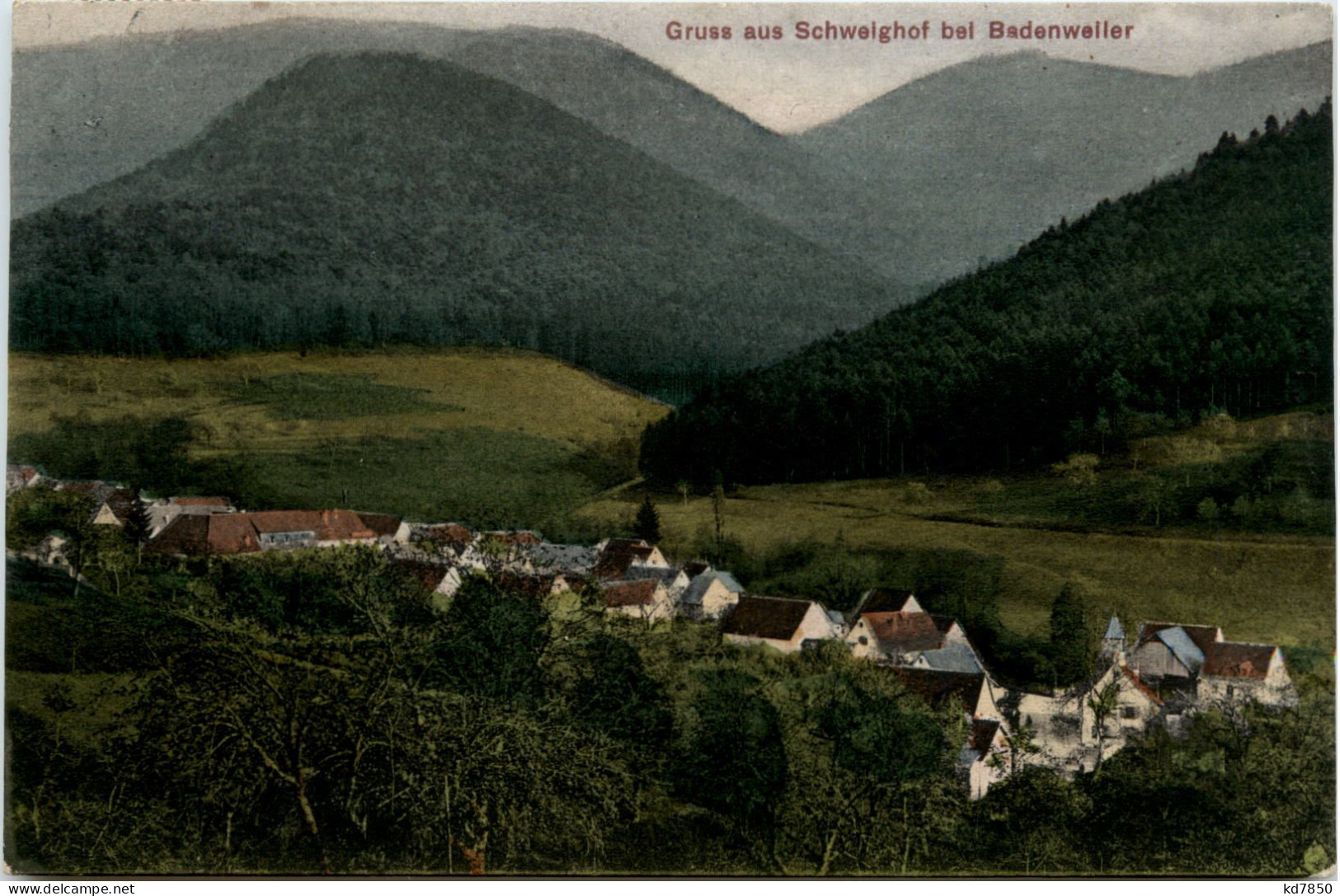 Gruss Aus Schweighof Bei Badenweiler - Badenweiler