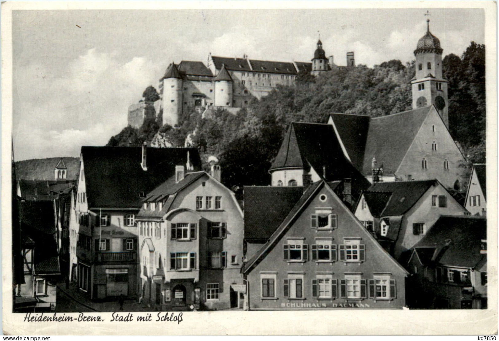 Heidenheim Brenz - Stadt Mit Schloss - Heidenheim