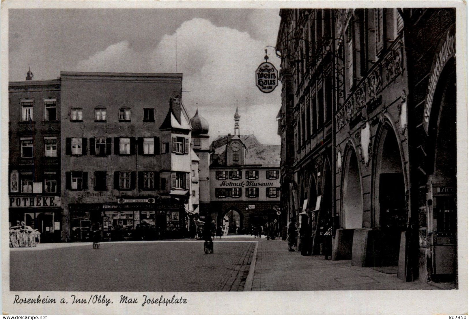 Bayern/Oberpfalz/div.Orte Und Umgebung - Rosenheim - Max Josefsplatz - Rosenheim