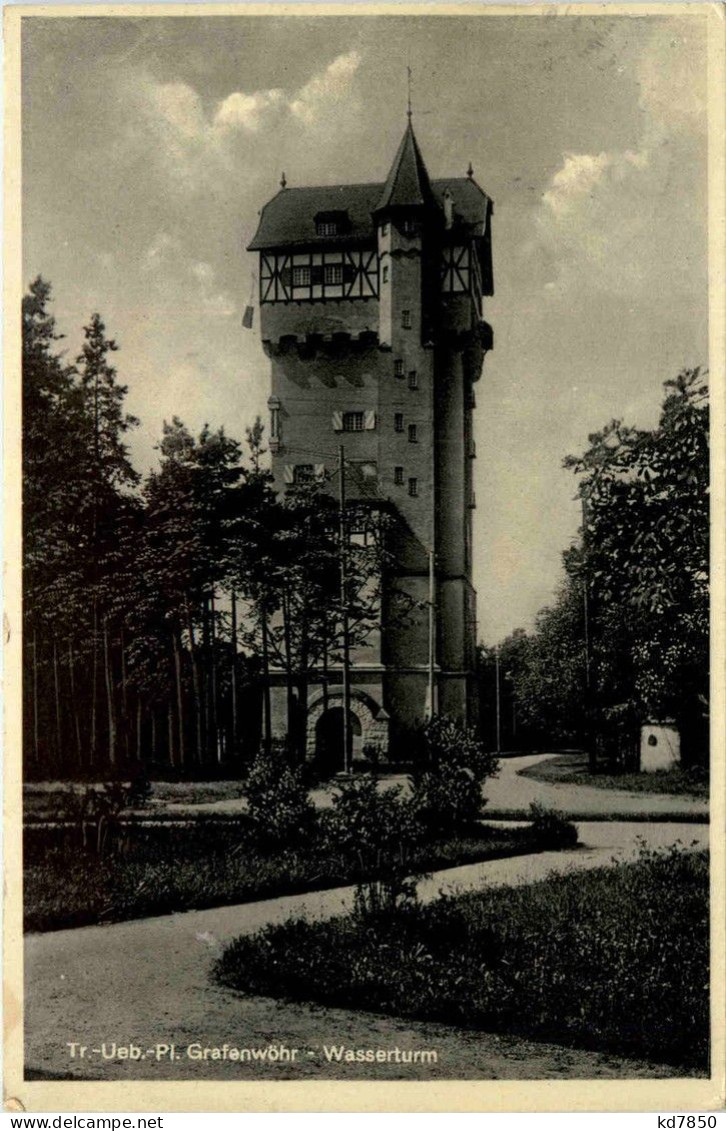 Bayern/Grafenwöhr - Truppenübungsplatz - Wasserturm - Grafenwoehr