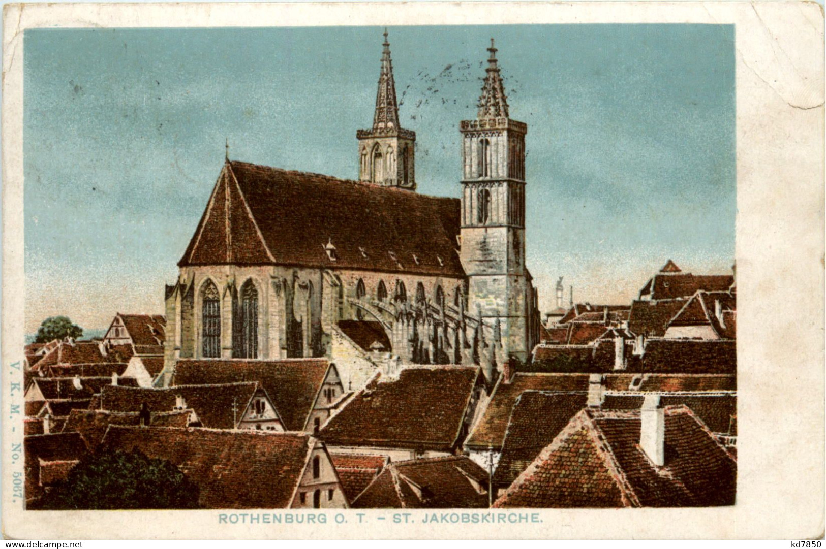 Rothenburg - Jakobskirche - Rothenburg O. D. Tauber