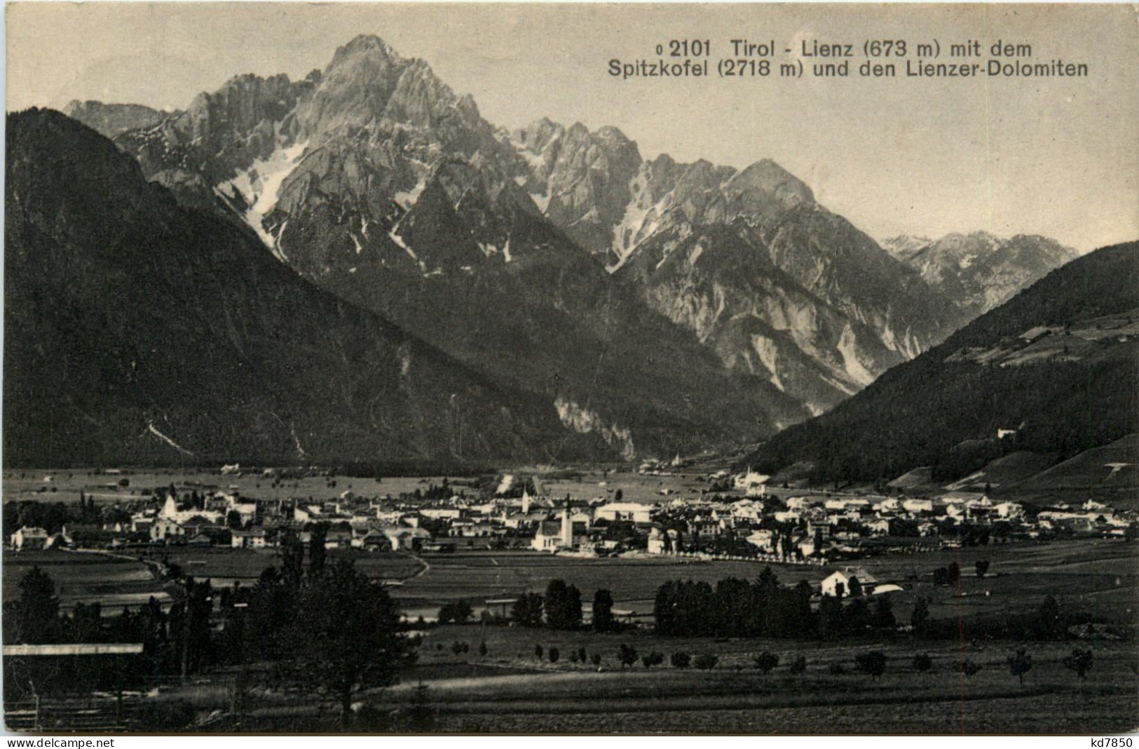 Lienz, Mit Spitzkofel Und Den Lienzer Dolomiten - Lienz