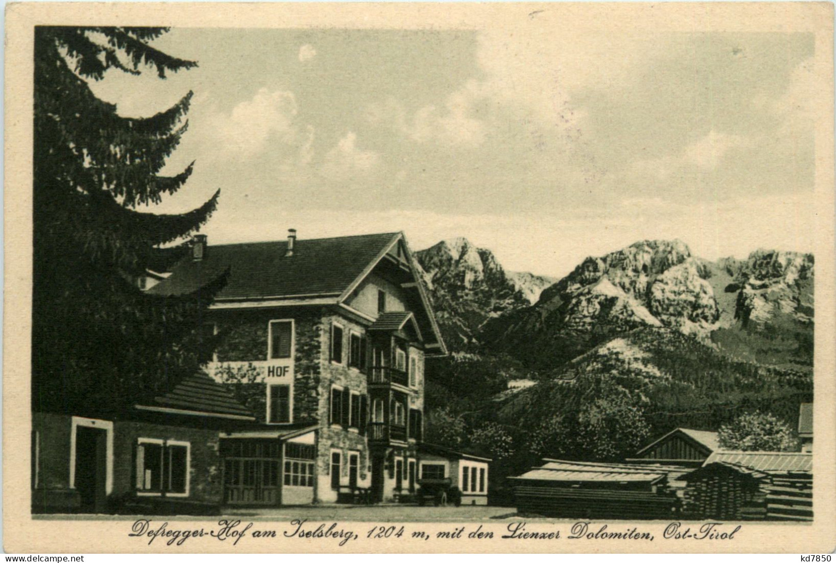 Iselsberg, Defreggers Hof Mit Den Lienzer Dolomiten - Lienz