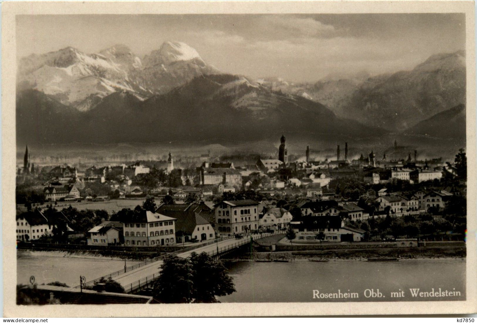 Oberbayern/ Div. Orte Und Umgebung - Rosenheim, Mit Wendelstein - Rosenheim