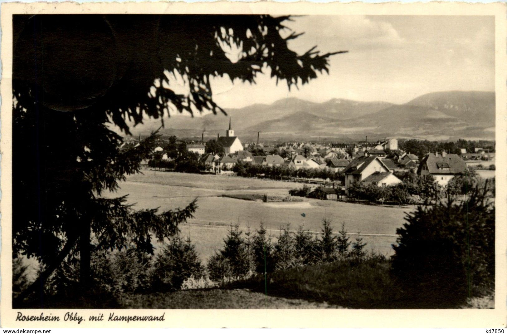 Oberbayern/ Div. Orte Und Umgebung - Rosenheim, Mit Kampenwand - Rosenheim