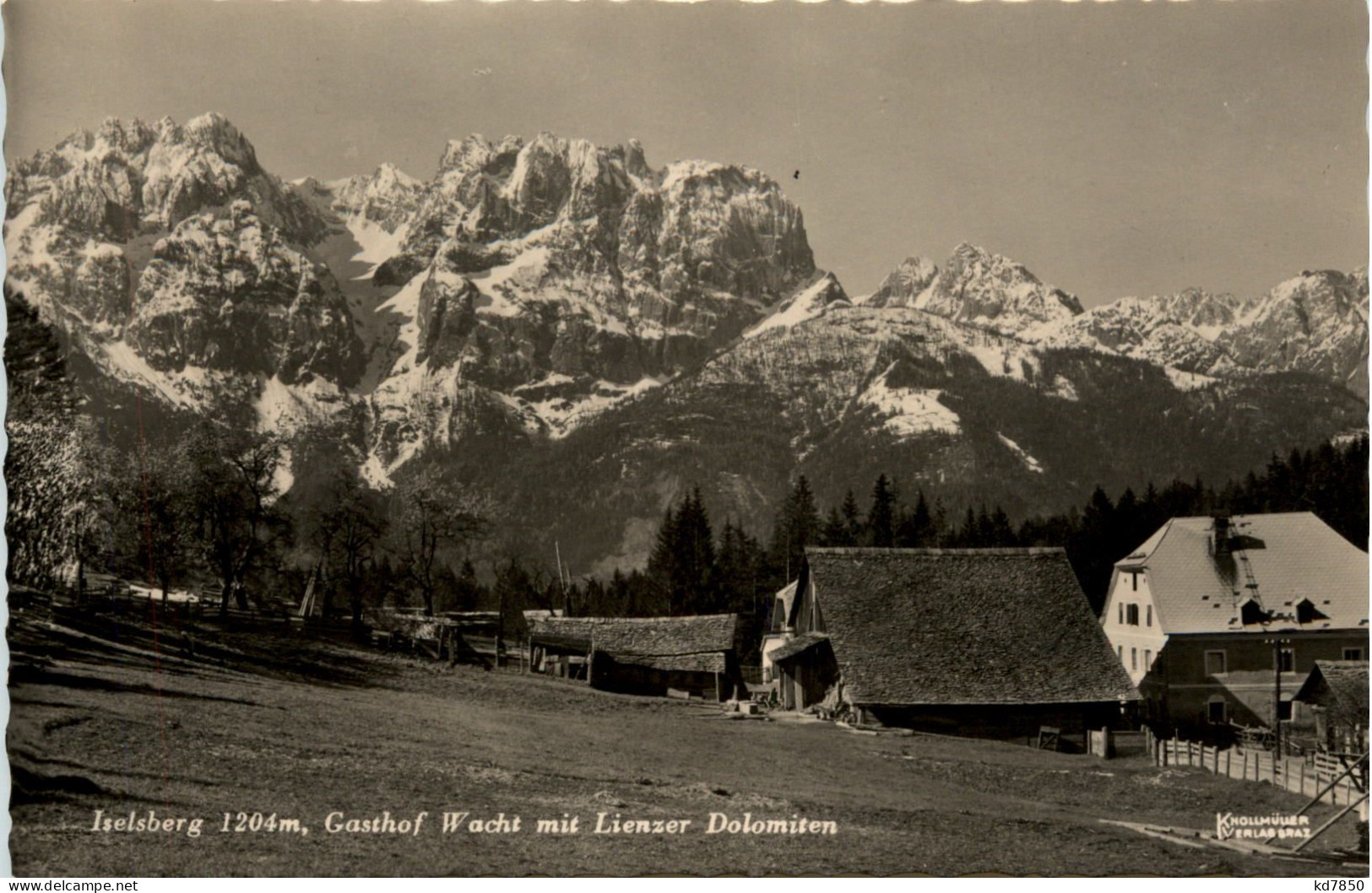 Iselsberg, Gasthof Wacht Mit Lienzer Dolomiten - Lienz