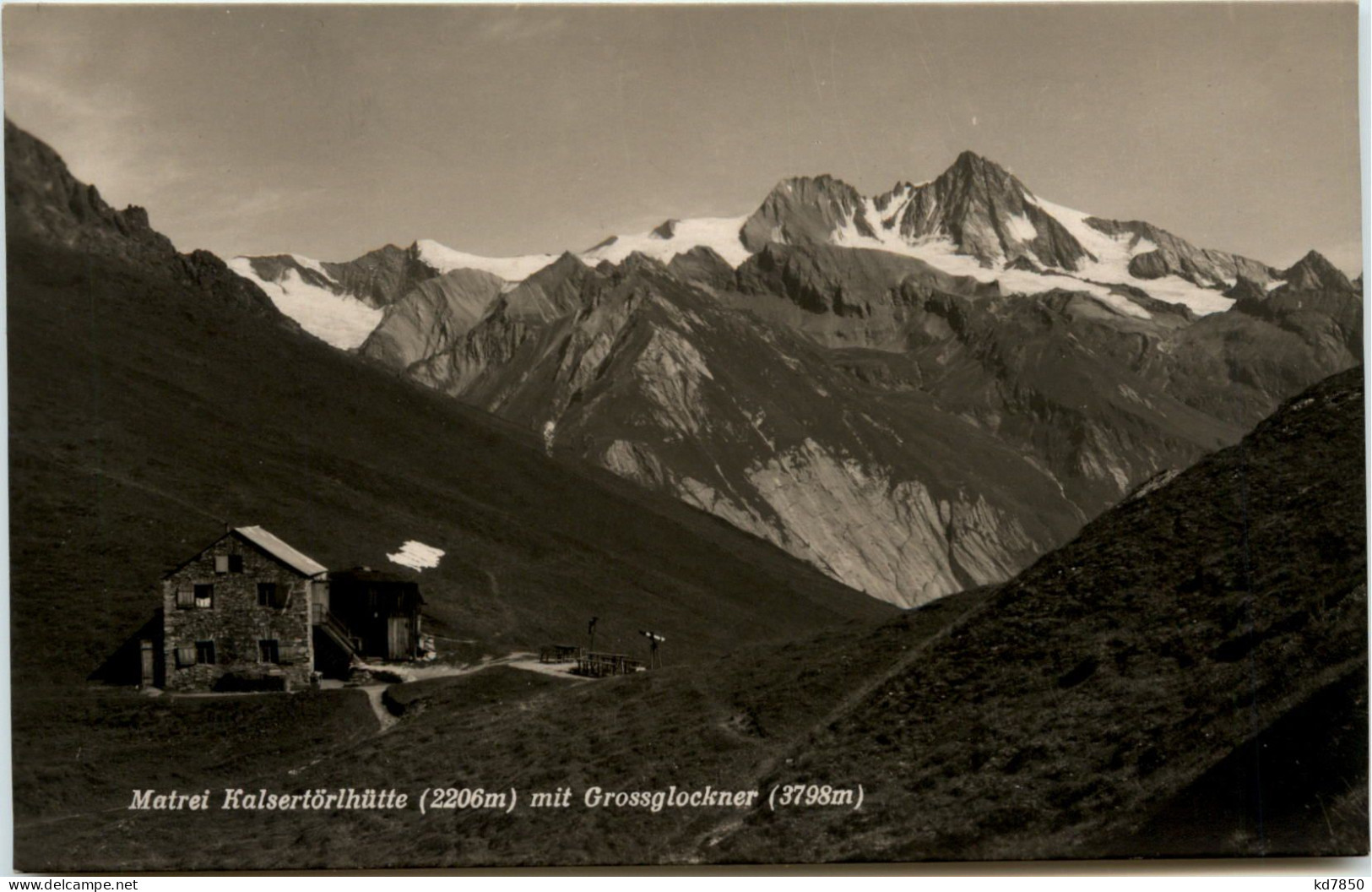 Matrei I O., Kaisertörlhütte Mit Grossglockner - Matrei In Osttirol
