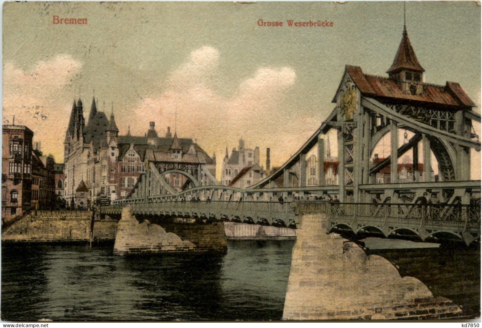 Bremen - Grosse Weserbrücke - Bremen