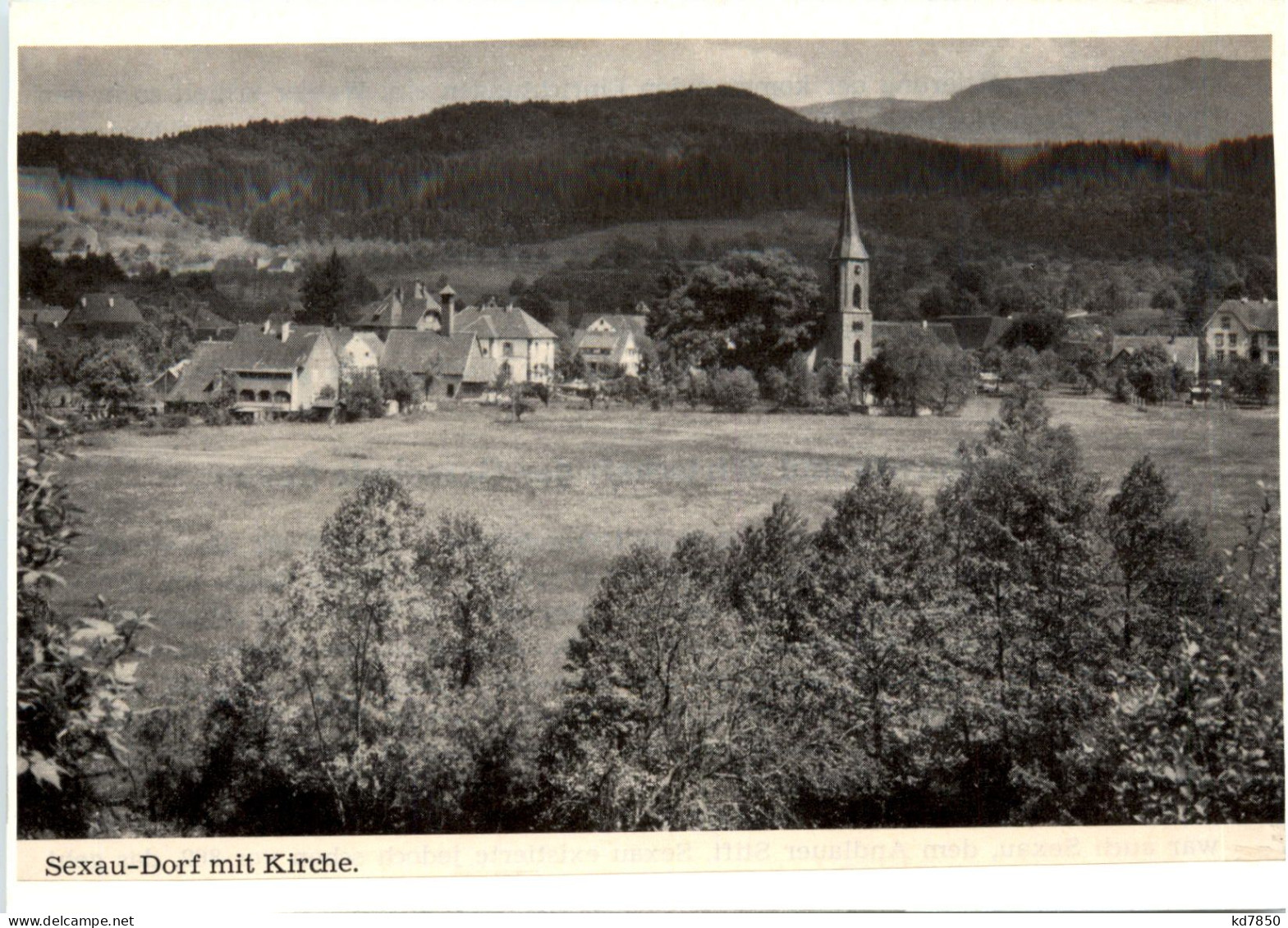 Sexau-Dorf Mit Kirche - Emmendingen