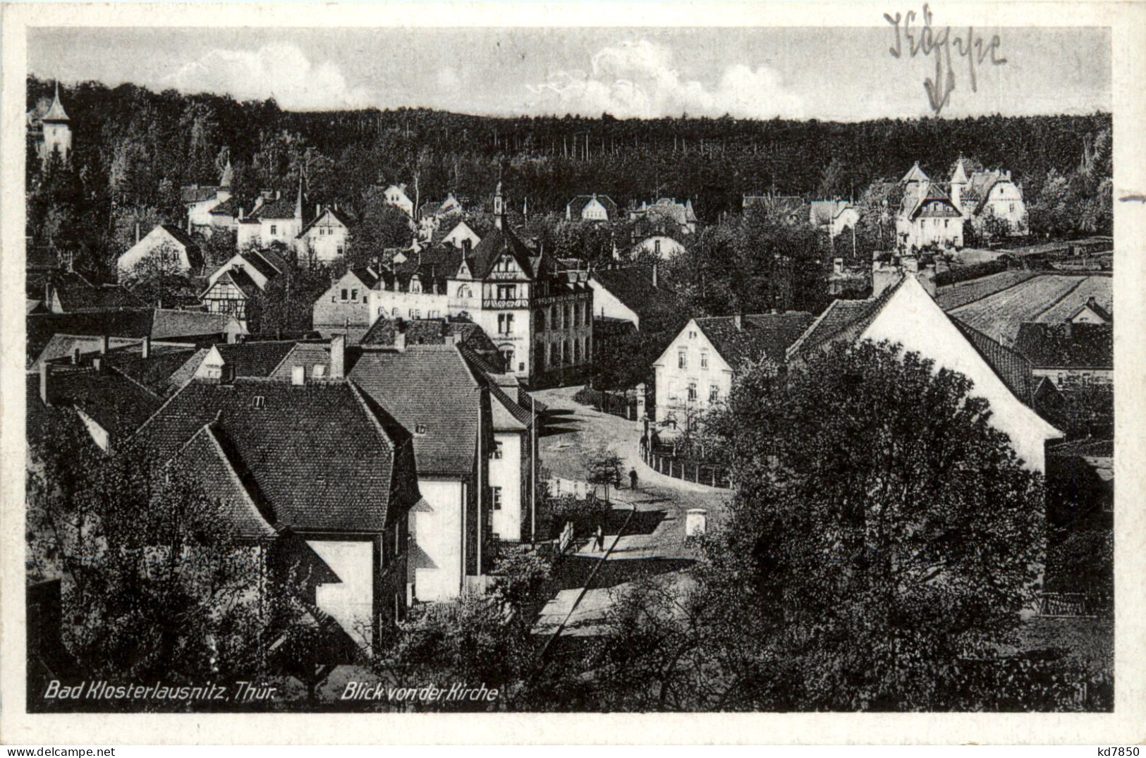 Bad Klosterlausitz - Blick Von Der Kirche - Bad Klosterlausnitz