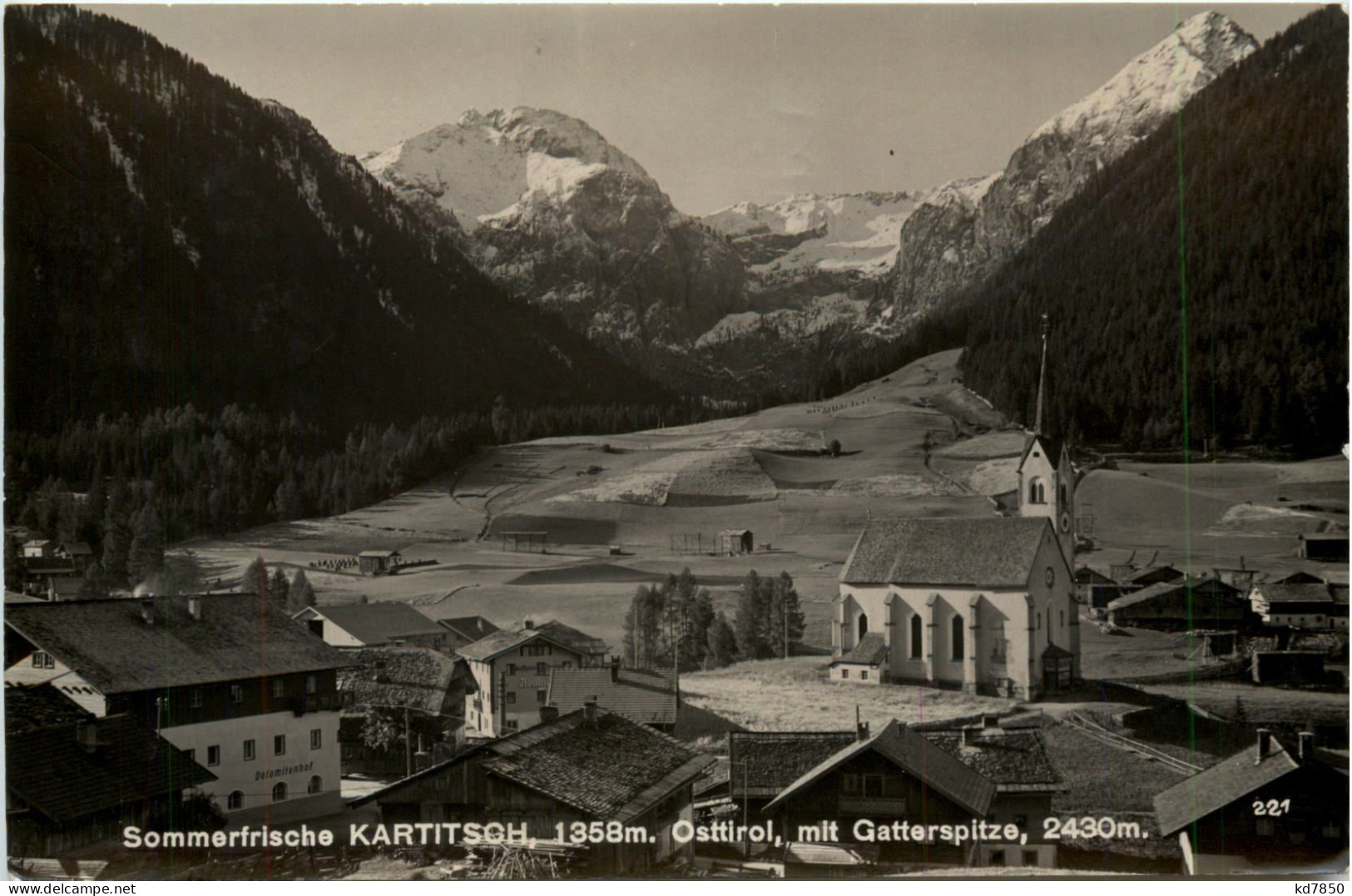 Kartitsch Mit Gatterspitze - Lienz