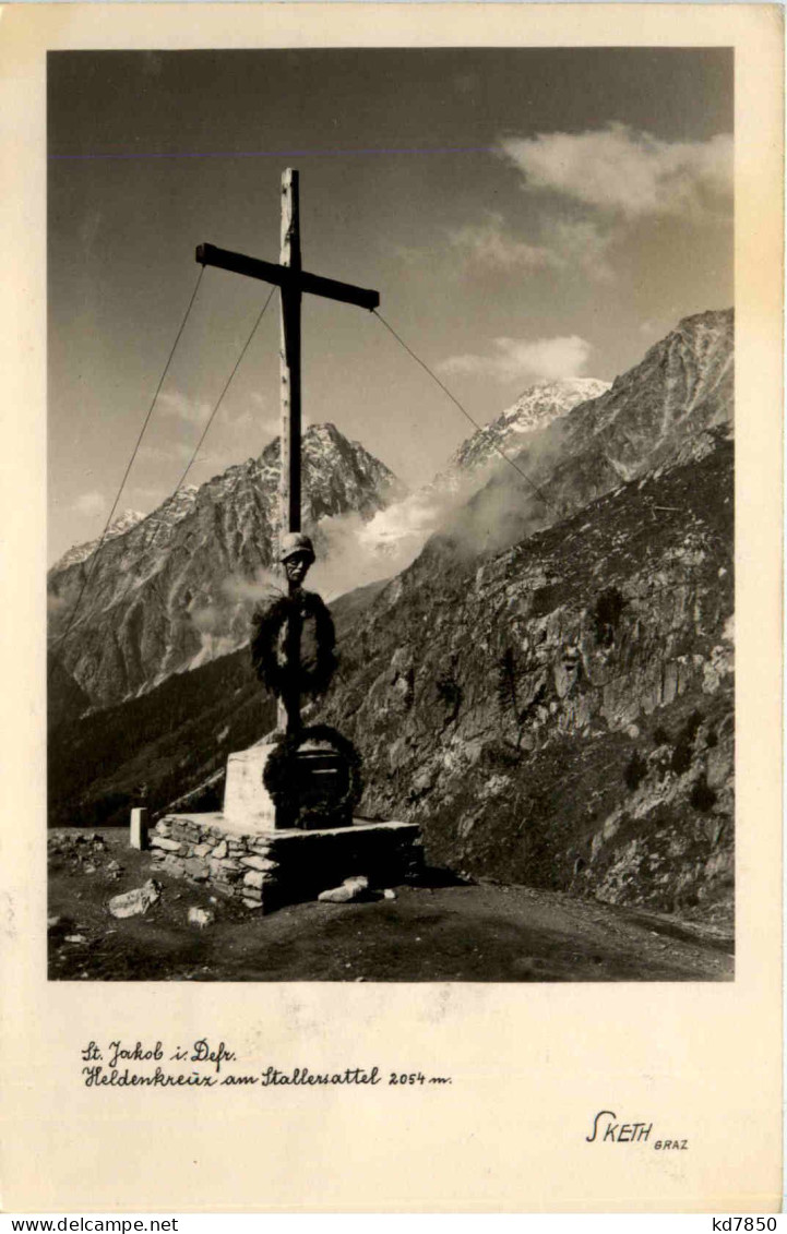 St. Jakob, Heldenkreuz Am Stollensattel - Lienz