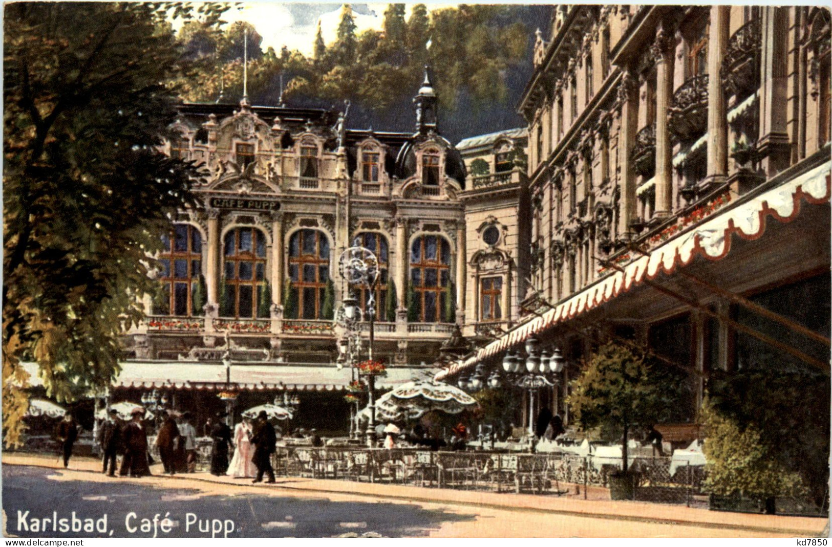 Karlsbad - Cafe Pupp - Boehmen Und Maehren