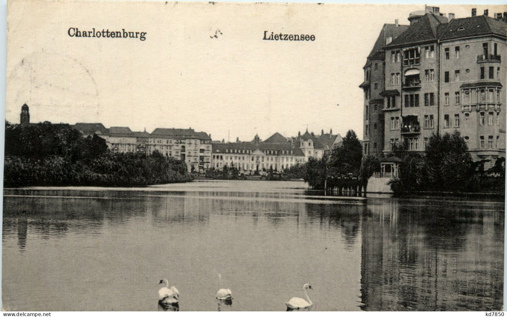 Berlin-Charlottenburg - Lietzensee - Charlottenburg