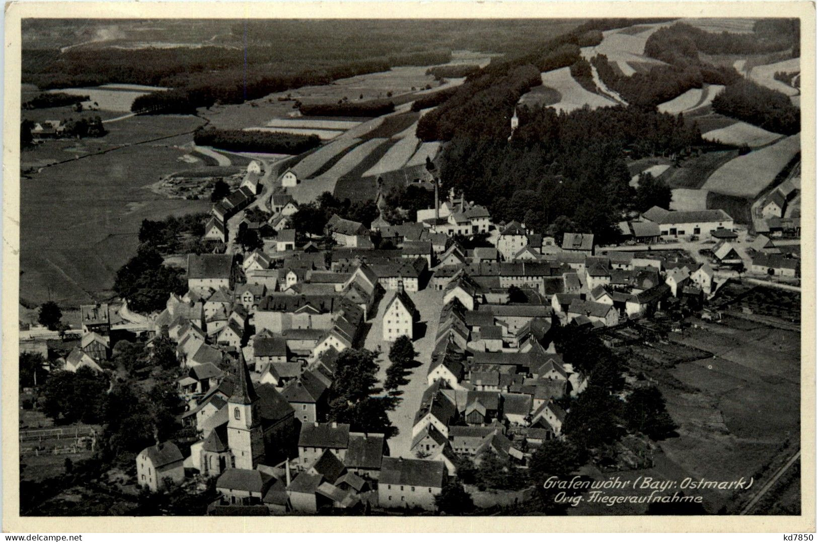 Bayern/Oberpfalz/div.Orte Und Umgebung - Grafenwöhr, Fliegeraufnahme - Grafenwöhr