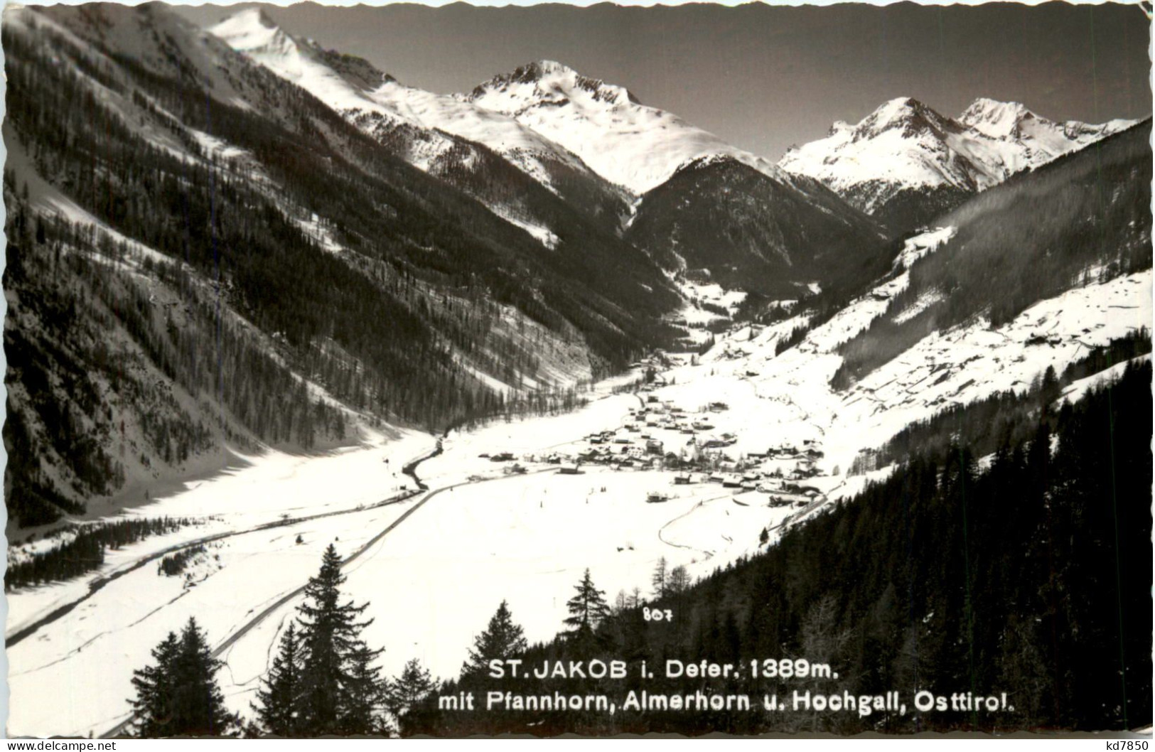 St. Jakob, Mit Almerhorn Und Hochgall - Lienz