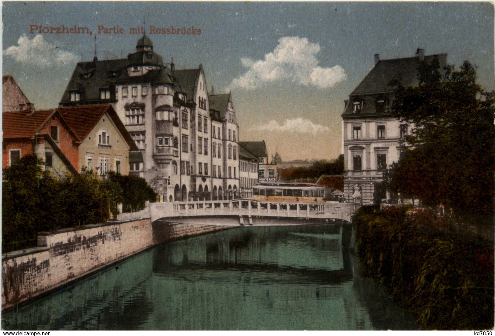 Pforzheim - Partie Mit Rossbrücke - Pforzheim