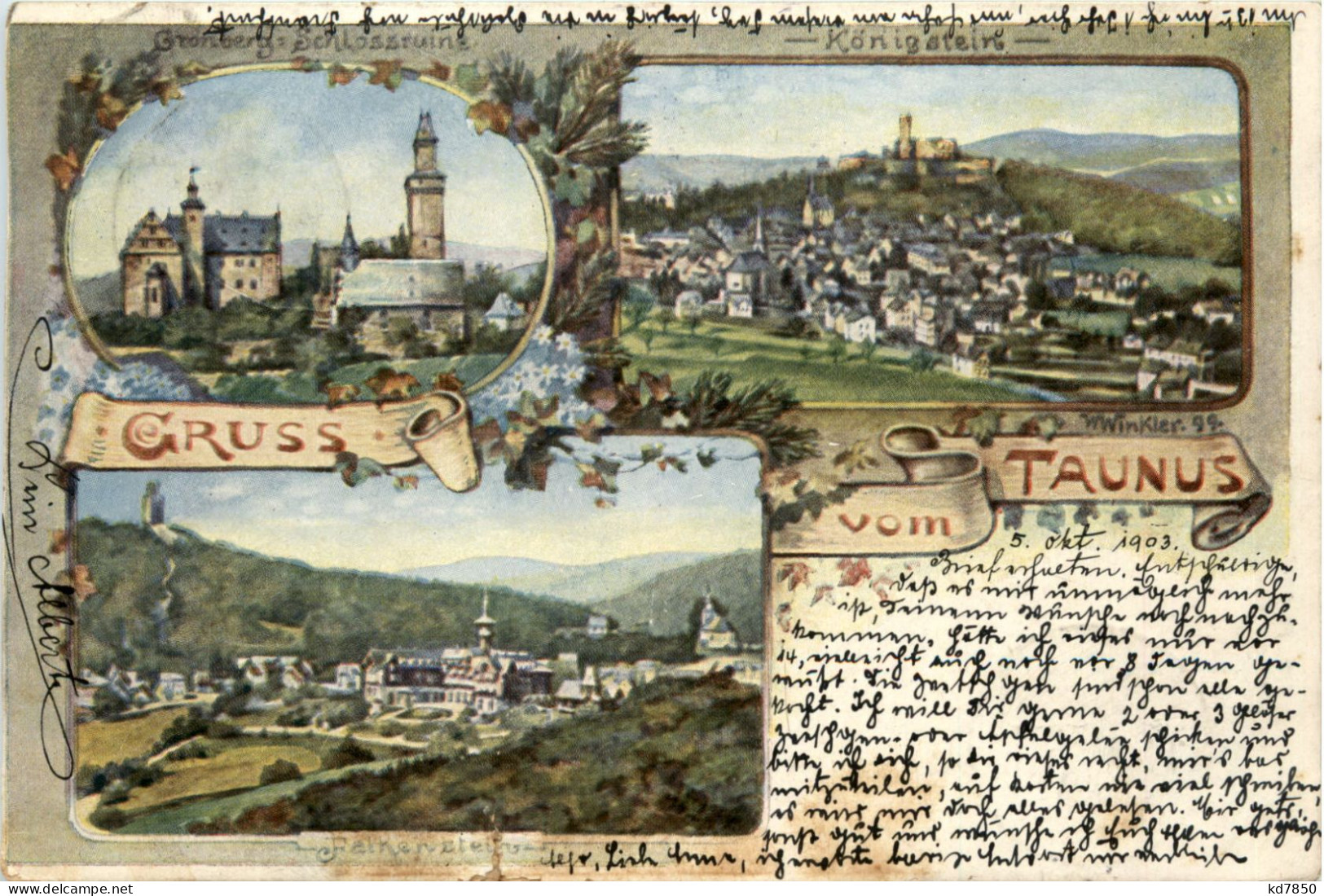 Gruss Vom Taunus - Königstein - Falkenstein - Koenigstein