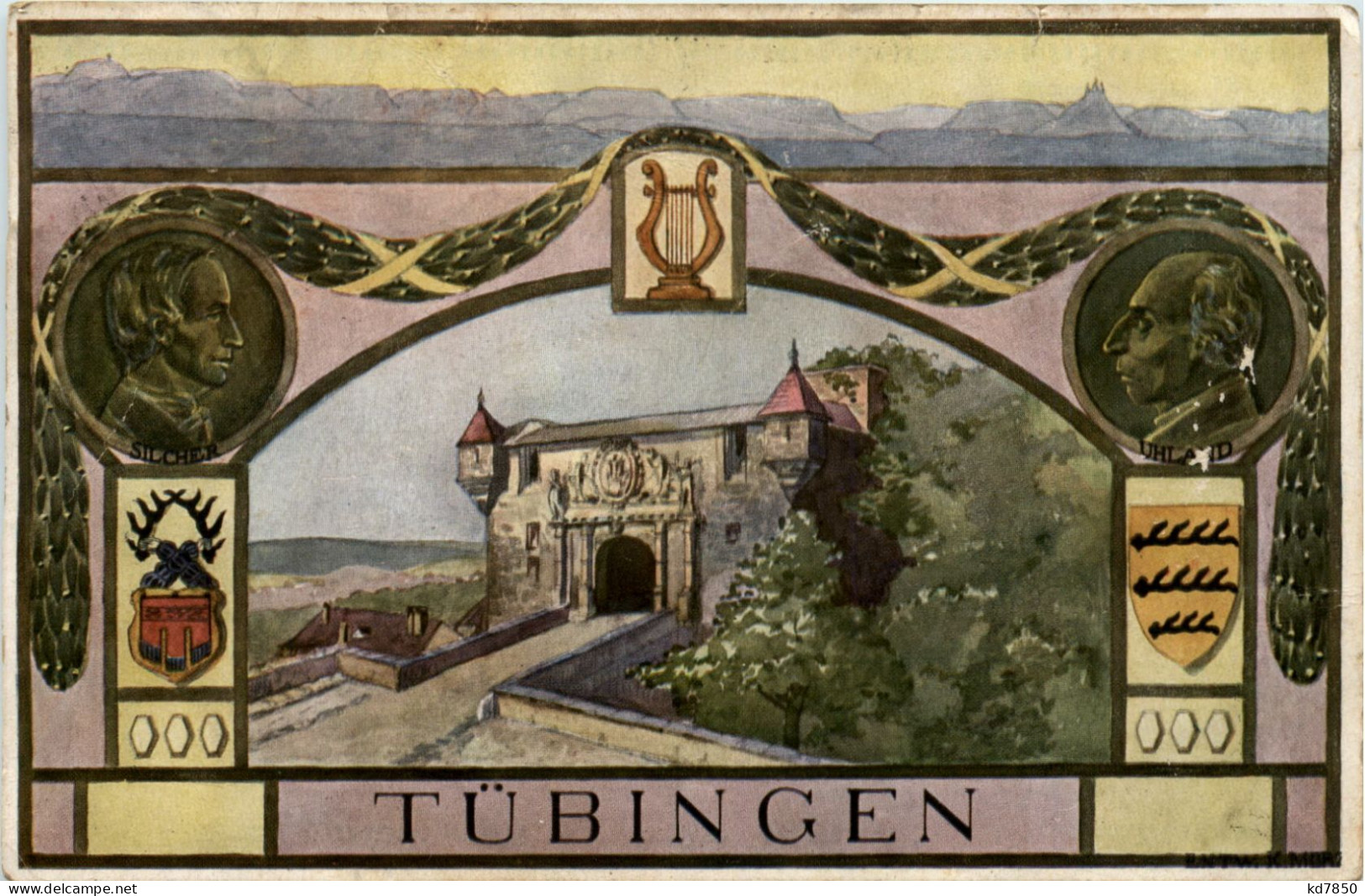 Tübingen - 30. Schwäbisches Sängerfest 1913 - Tuebingen